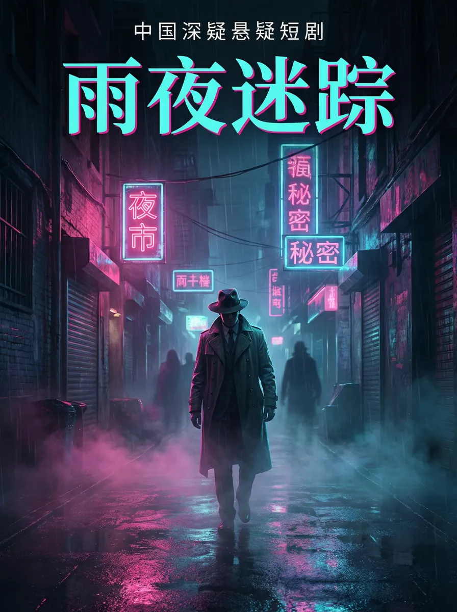 小泉麻耶 悬疑追踪短剧 - 雨夜迷踪海报